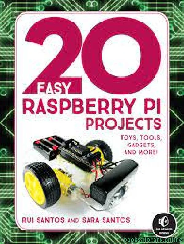 كتاب 20 Easy Raspberry Pi Projects pdf
