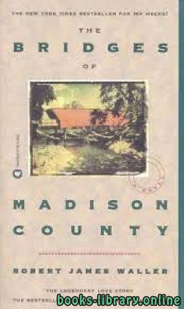 كتاب The Bridges of Madison County لRobert James Waller