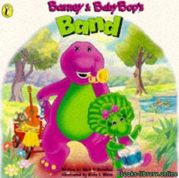 كتاب Barney and Baby Bop Band لليس له مؤلف