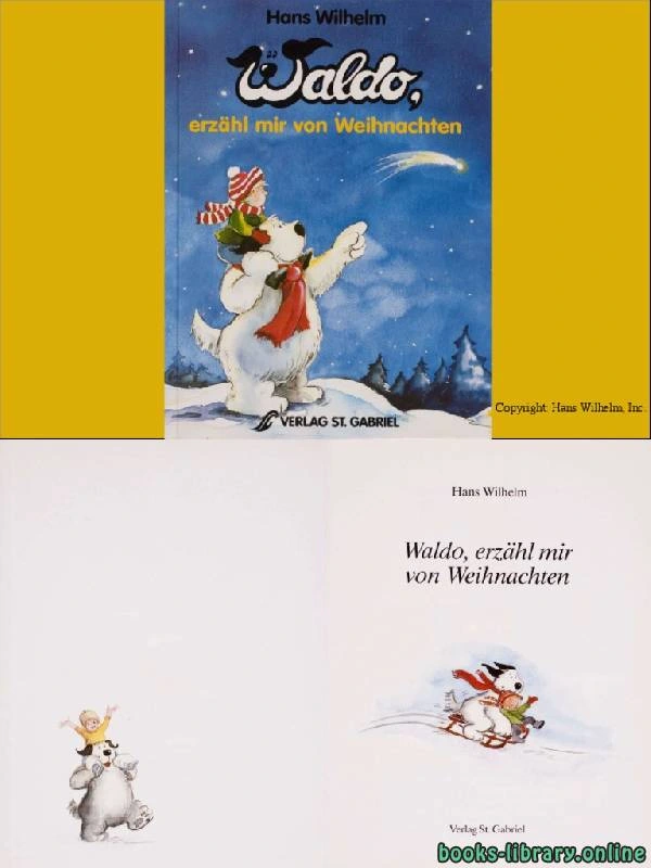 كتاب Waldo erzahl mir von Weihnachten لليس له مؤلف